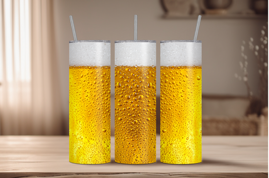 Beer Cup Sublimation Tumbler Print