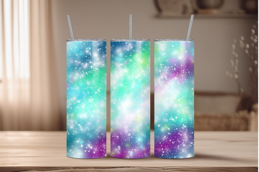 Galaxy Sublimation Tumbler Print